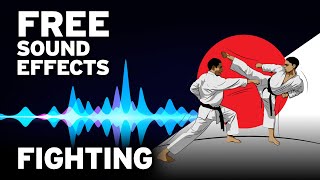 50 FREE FIGHTING SOUND EFFECTS No Copyright [upl. by Enileda]