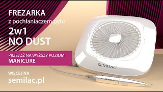 Frezarka z pochłaniaczem pyłu 2w1  SEMILAC NO DUST [upl. by Abisia]