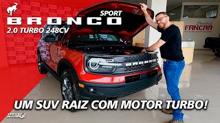 Conheça o Novo Ford Bronco Sport 2021 Um Suv Bruto com Motor Turbo de 248CV [upl. by Sol664]