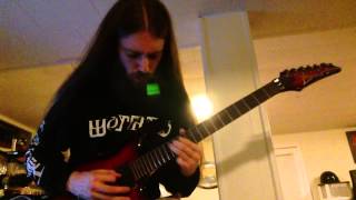 Death  Flattening of Emotions solo cover [upl. by Alley]