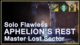 Master Aphelions Rest Lost Sector Under 2 minutes  Strand Hunter [upl. by Jr]