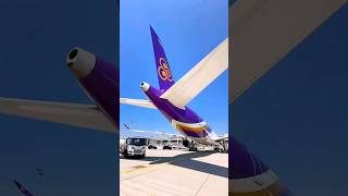 Walk around Airbus A350 Thai Airways cr Seb FaMuc  Aviation ThaiAirways OutsidersAviation [upl. by Atir]