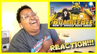 How BUMBLEBEE Should Have Ended HILARIOUS REACTION [upl. by Nairim]