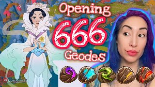 Opening 666 Geodes in Coral Island 🪸 [upl. by Anivlem]