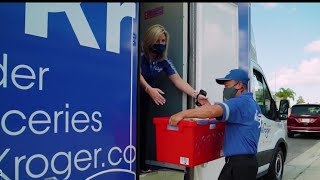 Kroger delivers groceries to Central Florida [upl. by Tlevesor816]