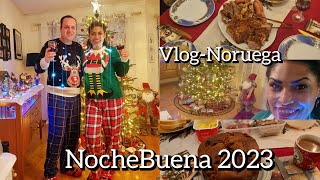 🎄🎅VLOG NOCHEBUENA 24 DIC🎄 NAVIDAD EN NORUEGA BrendaFacu [upl. by Amaral]