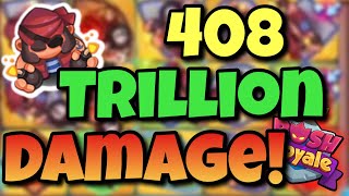 Corsairs Epic 408 Trillion Damage Max Gadget Unleashed In Rush Royale [upl. by Ainaznat]