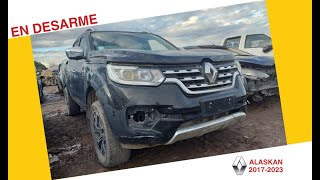 Repuestos RENAULT ALASKAN 20172023 En Desarme [upl. by Airlee]