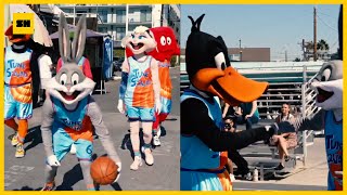 Bugs Bunny and his Looney tunes teammates play basketball Halloween costume shorts looneytunes [upl. by Domela]