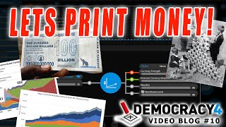 Democracy 4 Developer Blog10 Lets print money [upl. by Burger]