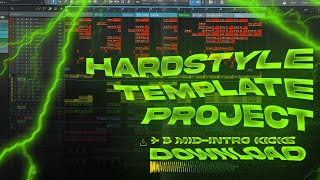 Hardstyle Template Project File DOWNLOAD FLP [upl. by Warfield823]