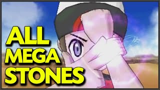 Pokemon Insurgence 117 Mega stone hunt Where to find all mega stones [upl. by Othelia]