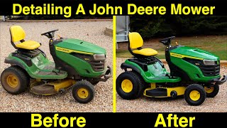 Detailing a John Deere RideOn Mower [upl. by Jit224]