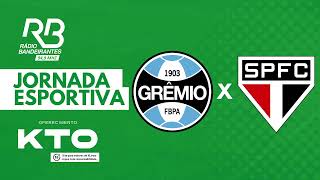 🔵 AO VIVO  Grêmio x São Paulo  Brasileirão  04062023 [upl. by Saduj]