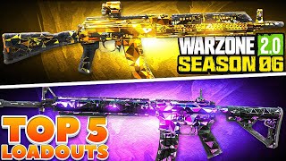 TOP 5 META ASSAULT RIFLE LOADOUTS in WARZONE 2 👑 Warzone Best Loadouts  MW2 [upl. by Neahs]