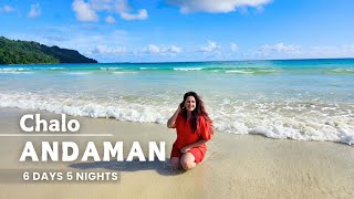 Andaman Tourist Places  6 Days Trip to Andaman  Andaman Tour Budget  Andaman Travel Guide [upl. by Mechling]