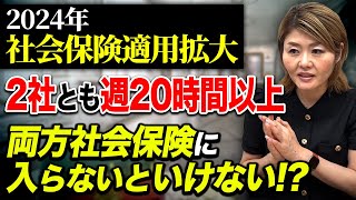 【ダブルワーク】プロの専門家が解説！２社で社会保険入らなきゃいけない！？ [upl. by Ynotna797]