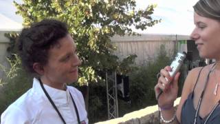 Interview Fanny Rey aux Etoiles de Mougins 2011 [upl. by Anrat597]