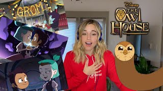 The Owl House S01 E16 quotEnchanting Grom Frightquot Reaction [upl. by Richardo313]