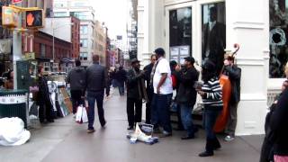 Street Singers in SOHO New York [upl. by Bergman]