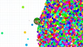 Agario  Solo Domination in Experimental  51368 MASS [upl. by Ahselaf]