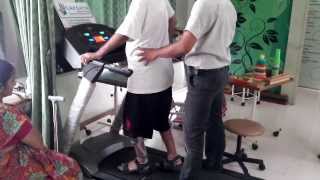 Treadmill training for Hemiplegic patient [upl. by Lathrop]