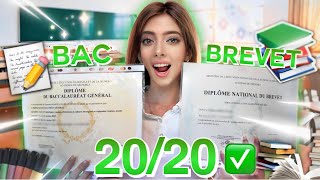 COMMENT AVOIR 2020 AU BAC amp BREVET  100 réussite  📝✅ [upl. by Raymond]