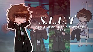 SLUT  gacha memeedit  Magic amp Mystery  BSD x HP Crossover [upl. by Dunkin]