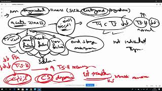 Sick euthyroid syndrome [upl. by Nevanod40]