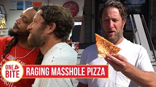 Barstool Pizza Review  Raging Masshole Pizza Norton MA [upl. by Alta130]