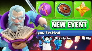 Lunar new year event 2024  New event in clash of clans  lunar year event explain [upl. by Ula261]