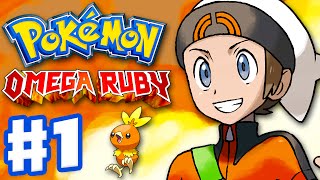 Pokemon Omega Ruby and Alpha Sapphire  Gameplay Walkthrough Part 1  Intro and Starter Evolutions [upl. by Cohin19]