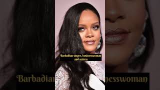 Rihanna Short Bioyoutubeshorts trending rihanna shorts singer unstoppable [upl. by Yerhcaz]