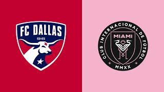 HIGHLIGHTS FC Dallas vs Inter Miami CF  August 6 2023 [upl. by Kaye]