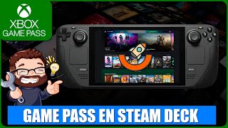 Game pass en Steam Deck con NonSteamLaunchers [upl. by Streeter]