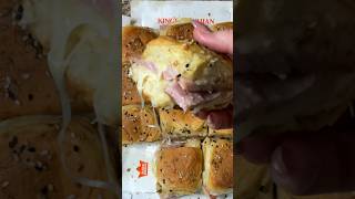 Ham And Cheese Sliders hamandcheesesliders sliders kingshawaiian slidersunday ham easyrecipe [upl. by Letizia]