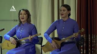 Abkhazian female folk instrumentalist ensemble Gunda Азамат [upl. by Hymen]