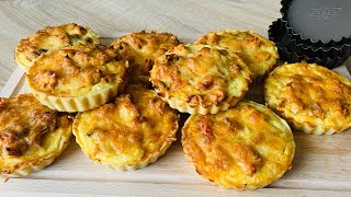 Mini quiches au poulet  Les casseroles de Bineta [upl. by Griswold653]