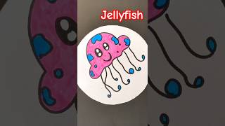 Easy Jellyfish Drawing New Creative drawing ideas jellyfish jelly animals trending youtube [upl. by Laenej]