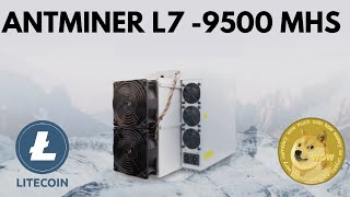 Antminer L79500 Mhs 🔥Best Doge AND Litecoin Miner 🔥Full Review Vikrant Tech 💯 [upl. by Hemetaf]