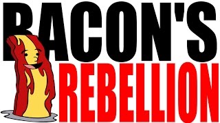 Bacons Rebellion Explained US History Review [upl. by Naie]