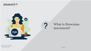 What is Brownian movement [upl. by Serene]