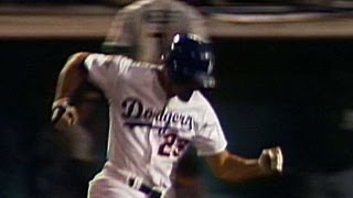 1988 WS Game 1 Kirk Gibsons dramatic gamewinning home run [upl. by Akihsat]