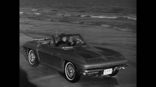 Route 66 TV show clip  Galveston  Corvette in the Surf w theme music [upl. by Diskin]