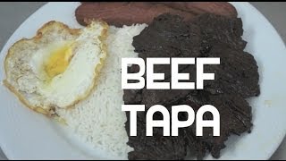 Paano magluto Beef Tapa Recipe  Filipino Beef Jerky  Tagalog Pinoy Cooking [upl. by Cobby]