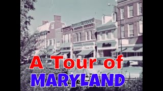 1960s TOUR OF MARYLAND EASTON BALTIMORE HAGERSTOWN amp ANNAPOLIS OCEAN CITY 89694 [upl. by Bowie]