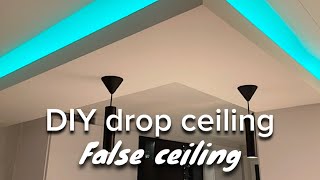 False Ceiling Interior Design  Living Room POP False Ceiling Lighting  Bedroom Gypsum Ceiling [upl. by Wartow276]