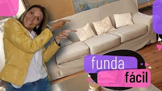 Cómo hacer UNA FUNDA O COBERTOR DE SILLÓN Fabiana Marquesini  609 [upl. by Howarth430]