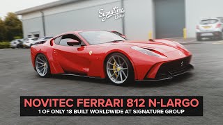 Novitec Ferrari 812 NLargo  Teaser INSANELY LOUD [upl. by Sussi]