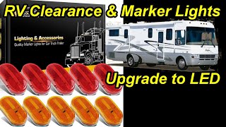 RV LED Side Marker Clearance Lights Surface Mount for Truck Van Camper 12V [upl. by Wheaton]